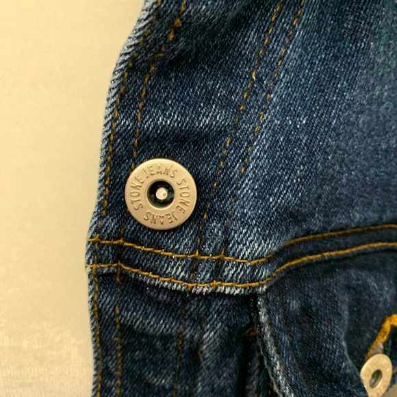 Stone Jeans | Dark Washed Late 90’s Jean Jacket - Picture 5 of 6